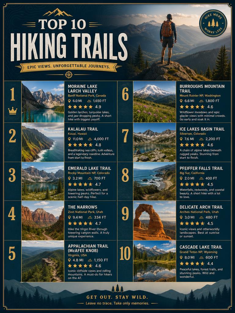 Top ten list sheet made with Ai-infosheets