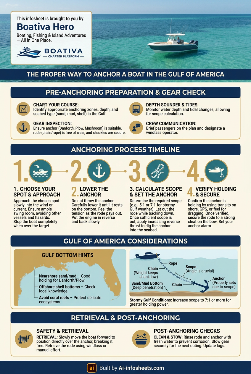 Essential Guide to Proper Boat Anchoring in the Gulf of Mexico