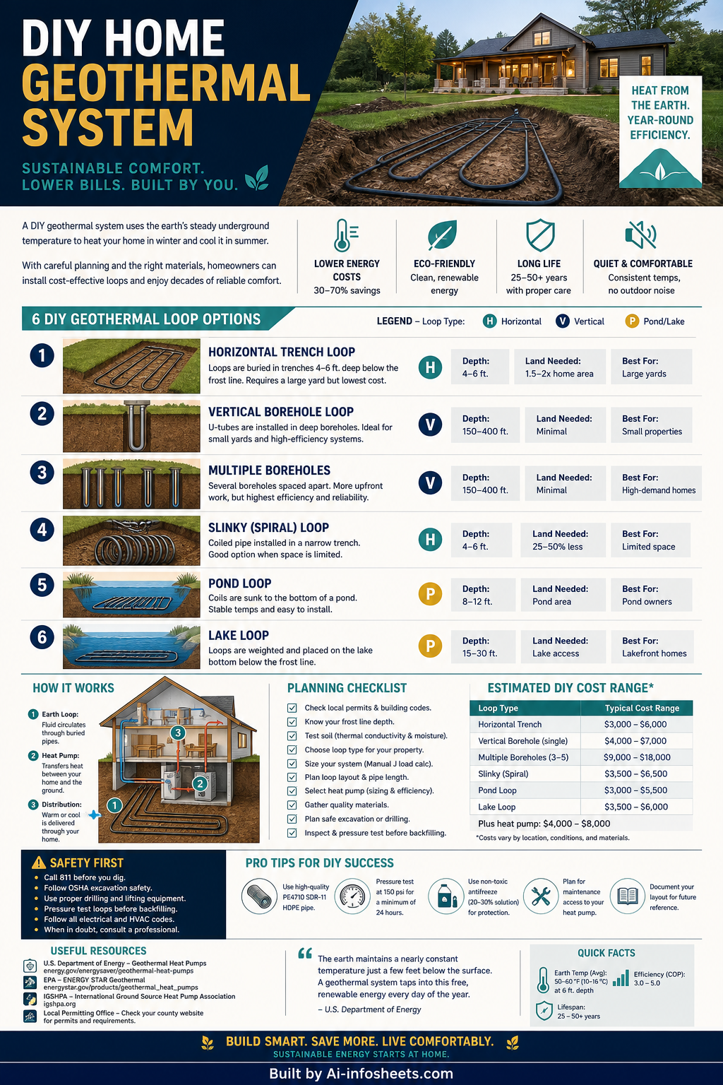 DIY Geothermal Systems: Feasibility, Components, and Considerations for Homeowners