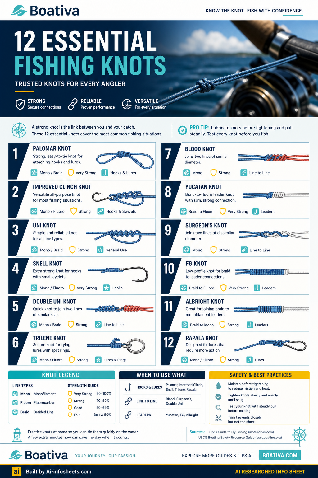 Essential Guide to the Top 6 Fishing Knots for Anglers