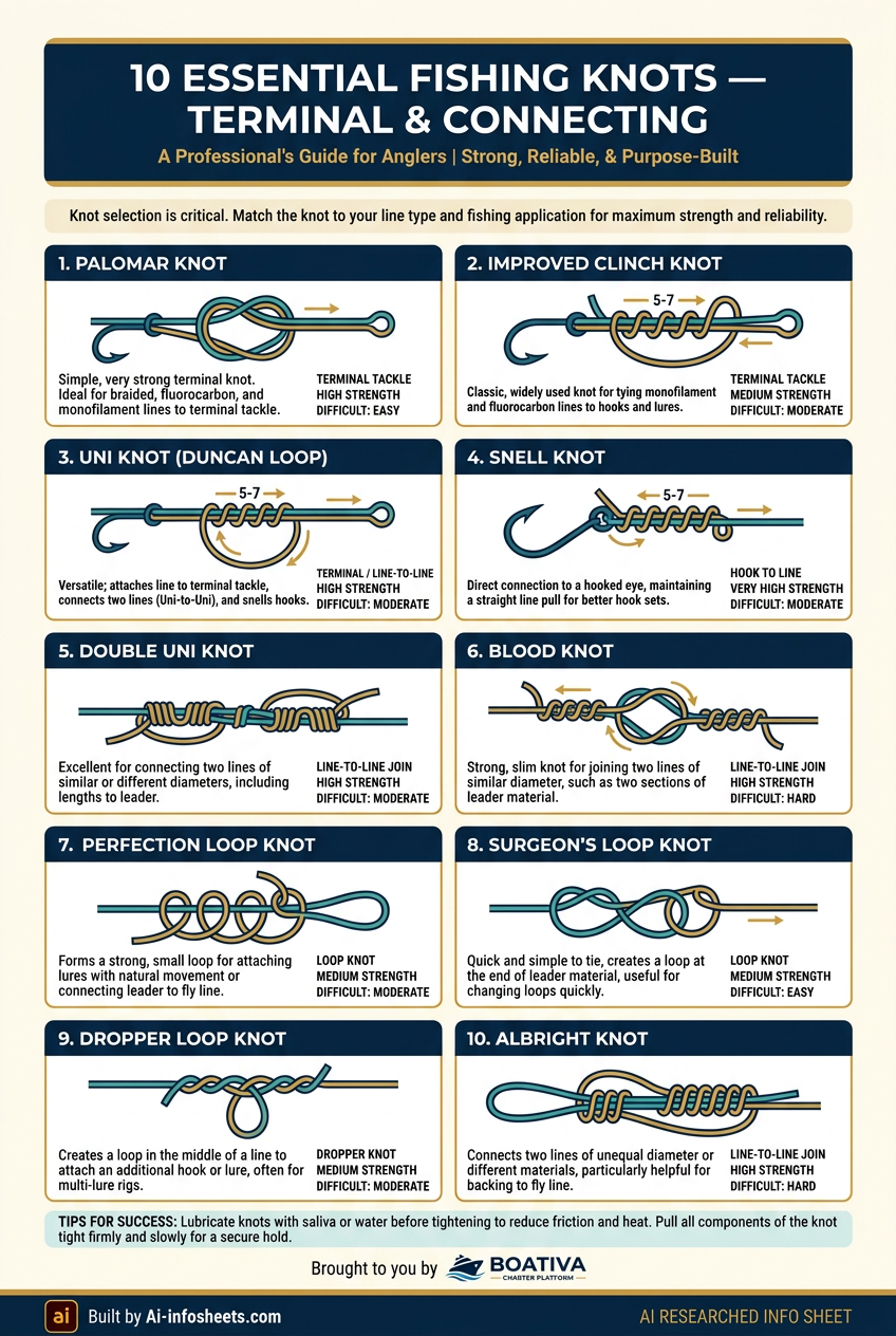 Essential Hand-Tied Fishing Knots for Every Angler: A Comprehensive Guide