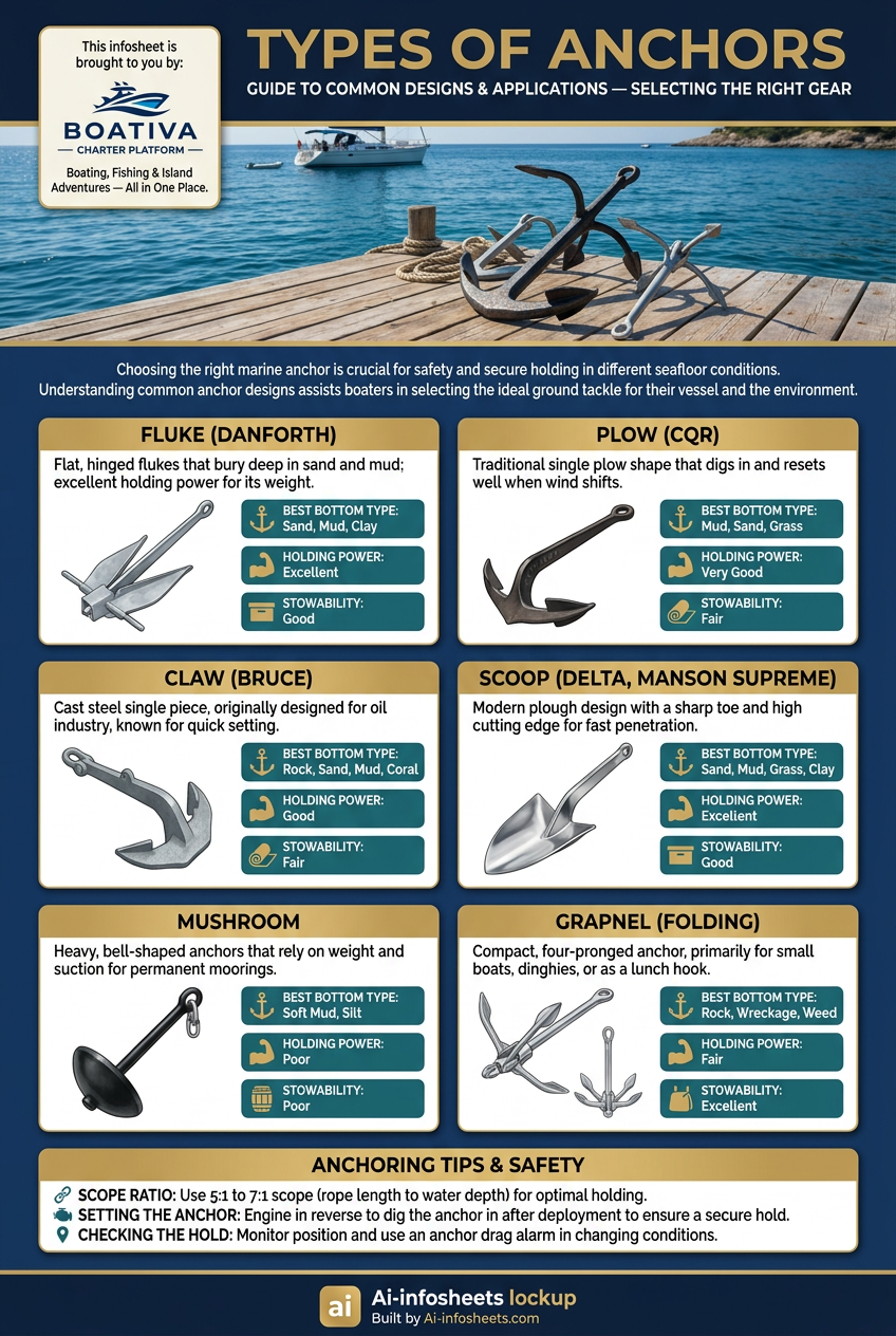 Essential Guide to Anchor Types: Selection and Safe Use
