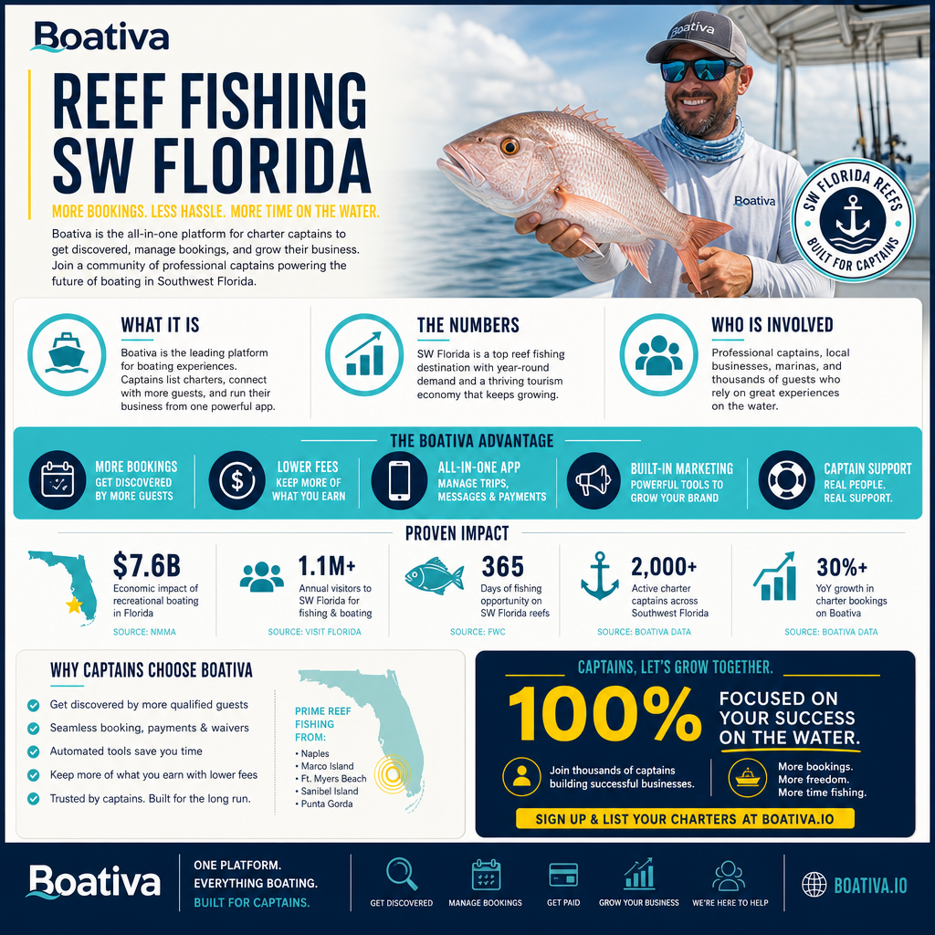 Top 5 Reef Fishing Opportunities in Southwest Florida