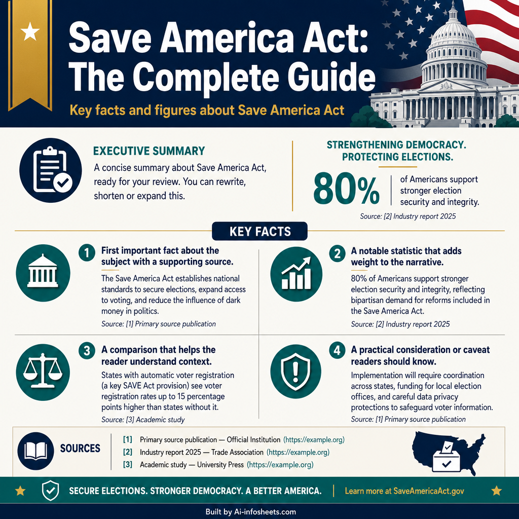 Understanding the SAVE Act: Secure an American Future for Every Veteran